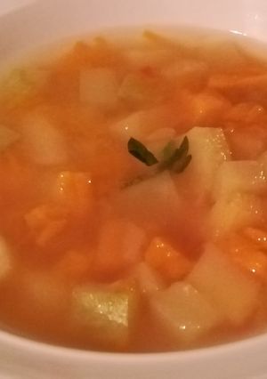 Una foto de Sopa de Vegetales