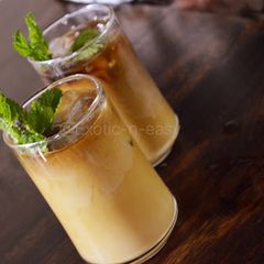 Mint Iced Coffee Latte A picture of Mint Iced Coffee Latte.