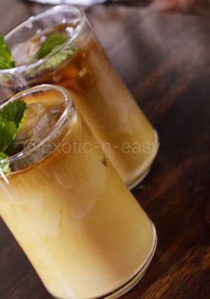A picture of Mint Iced Coffee Latte.