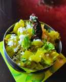 Snake gourd subji