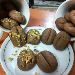 A picture of Coffee beans cookie.