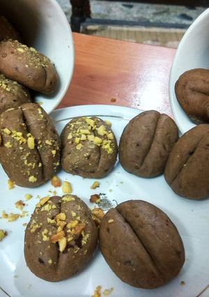 A picture of Coffee beans cookie.