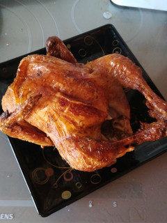 Una foto de Pollo asado