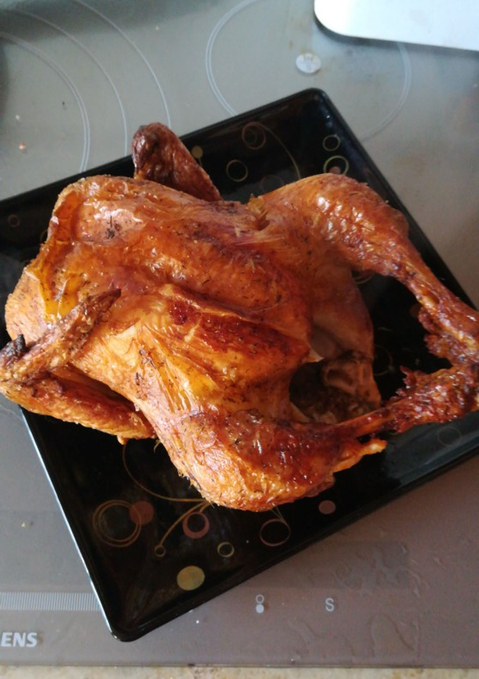 Una foto de Pollo asado
