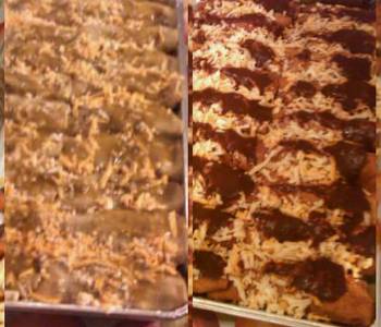 Without Fail Prepare Recipe Chicken enchiladas with green chili sauce or red sauce Delicious Steady
