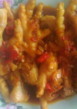 Foto resep Ceker Kecap Manis Pedas