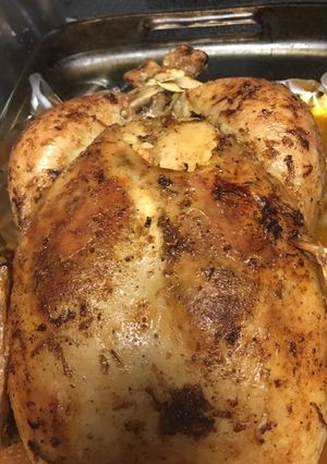 A picture of Lemon Roast Chicken.
