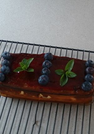 Foto principal de Panqué Cheesecake con Arándanos