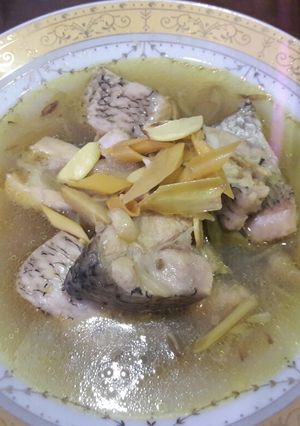 Foto resep Ikan gurame sayur bening
