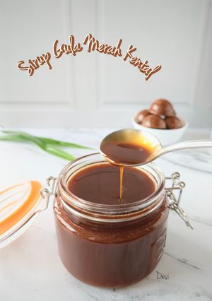 Foto resep Sirup Gula Merah Kental