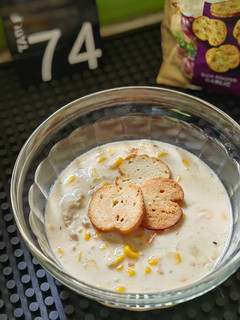 Foto resep Cheezy Chicken Corn Soup