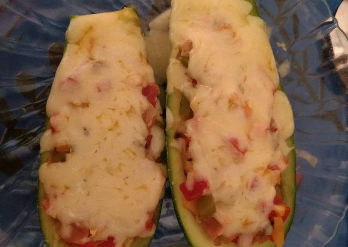 Calabaza rellena con alambre