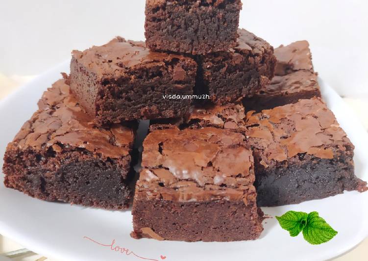 Resep Brownies Milo Oven Tangkring 🥧, Enak Banget