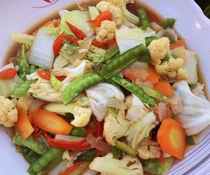 Praktis Menyajikan Cap cay sayur simple Praktis Enak