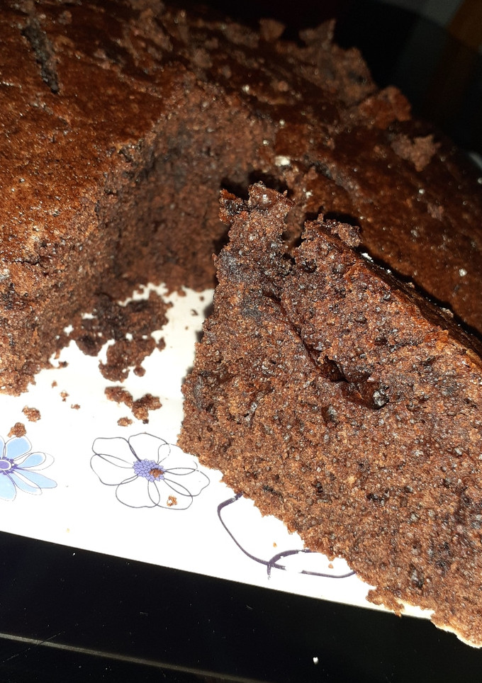 Una foto de Bizcochuelo súper rico y esponjoso de chocolate ♡