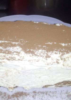 Una foto de Tiramisú sin huevo