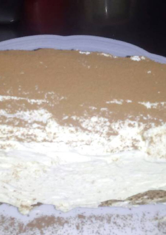 Una foto de Tiramisú sin huevo