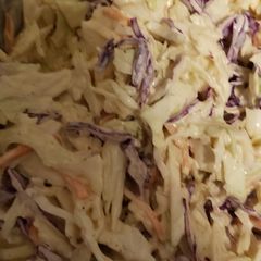 A picture of Margaret's Coleslaw.