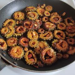 A picture of Bittergourd Fry.