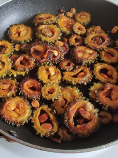 A picture of Bittergourd Fry.