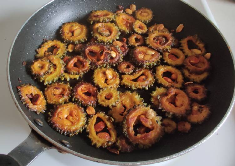 Simple Way to Prepare Homemade Bittergourd Fry