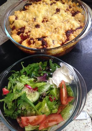A picture of My Pepperoni Bolognese Dish.