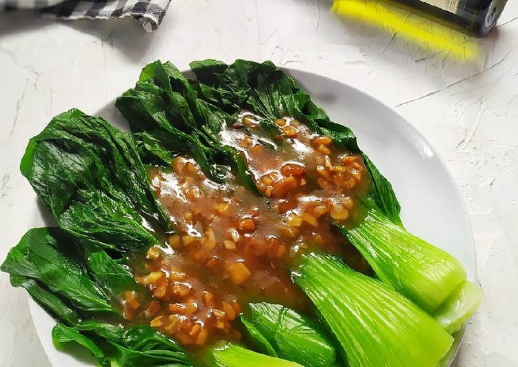 Pokcoy Garlic Saus Tiram