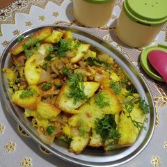 Bread Upma A picture of Bread Upma.