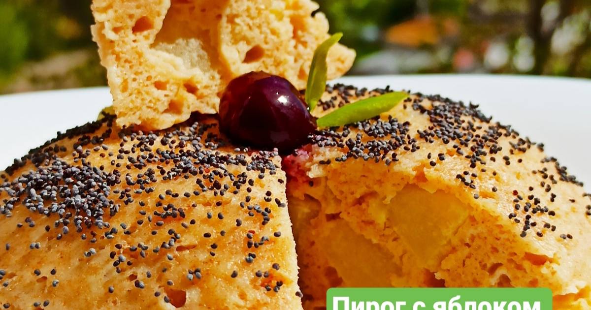 Вкусные пироги с яблоками в микроволновке