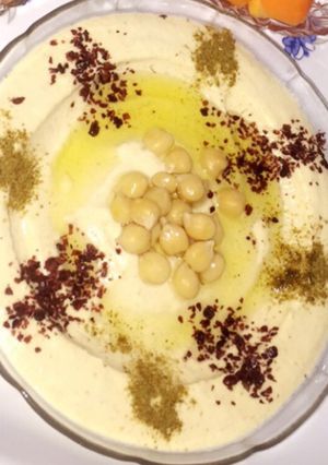 صورة لوصفة حمص شامي