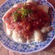 Ñoquis con salsa bolognesa