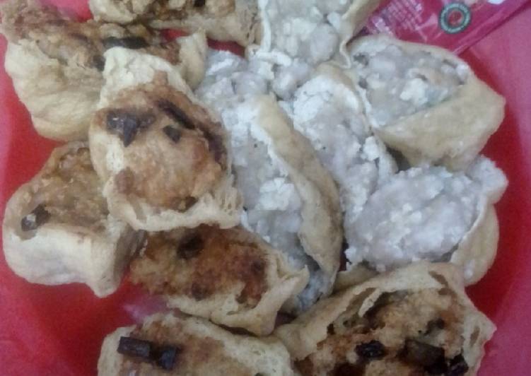 Bahan-bahan Tahu bakso patin yang enak dan Mudah Dibuat
