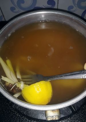 Foto resep Wedang sereh untuk flu dan batuk
