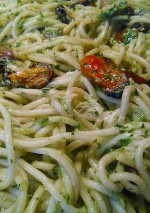 Foto principal de Espaguetis al pesto
