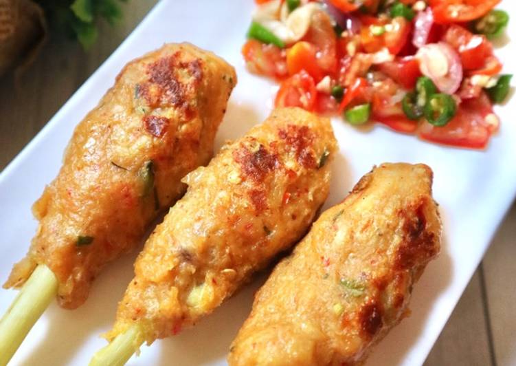 Resep Sate lilit ayam Anti Gagal