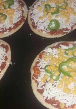 صورة لوصفة بيتزا😋😋