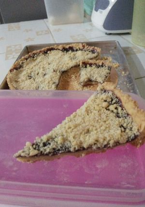 Foto resep Pie Blueberry Scrumble