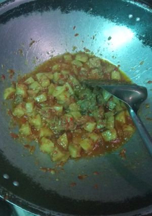 Foto resep Kentang Ati Ampela balado