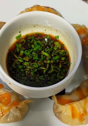 Una foto de Gyozas de Ternera y Gambas