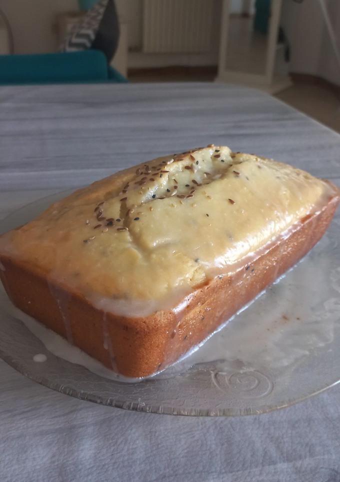 Una foto de Budín de limón 🍋 vegano