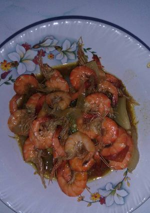 Foto resep Udang saus tiram aroma arab