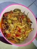 Mi goreng dan balado terong ikan teri #Mejicom