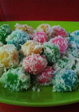 Foto resep Klepon rainbow