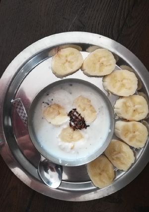 A picture of Banana Raita.