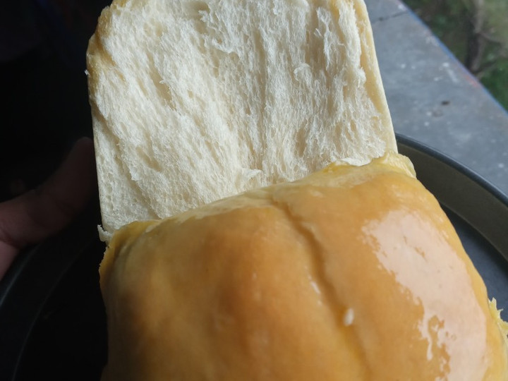 Anti Ribet, Membuat Roti tawar open top loaf (waterroux/thangzhong methode) Gampang