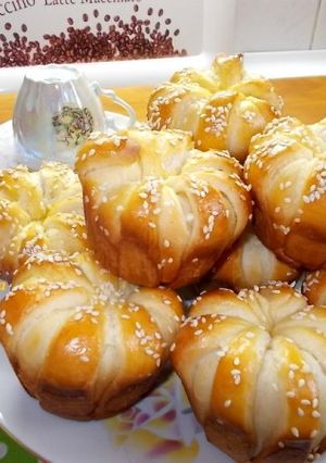 Sajtos muffin recept fotója