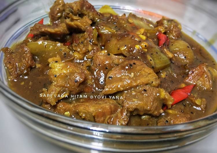 Sapi lada hitam simple