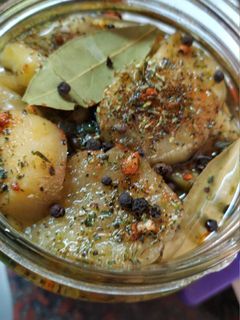 Una foto de Berenjenas al escabeche ❤️ Receta de la abuela 👵🏻