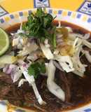 Lengua de Res  estilo Birria Sonorense