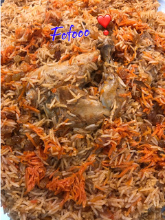 صورة لوصفة الأرز البخاري